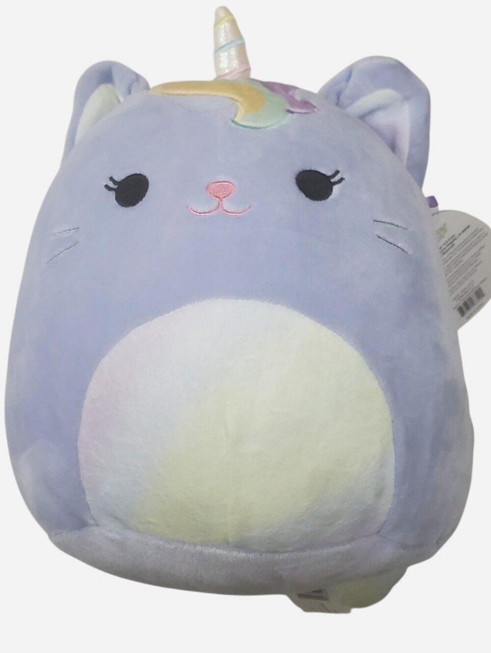 Squishmallows Clarice Purple Unicorn Cat 9” Plush Kellytoy Stuffed Caticorn